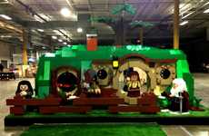 Life-Sized Hobbit Home Replicas