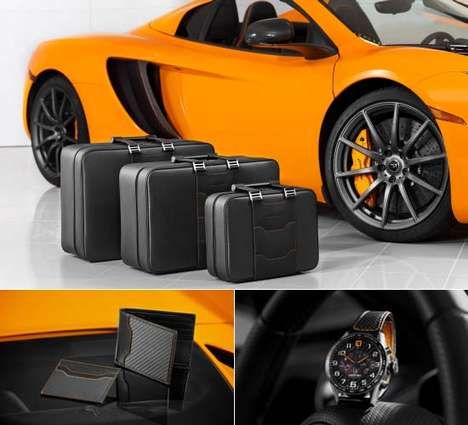 Luxe Leather Car Luggage