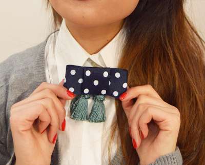 Fringed Bow Tie Tutorials