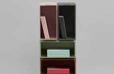 Colorfully Modular Bookcases
