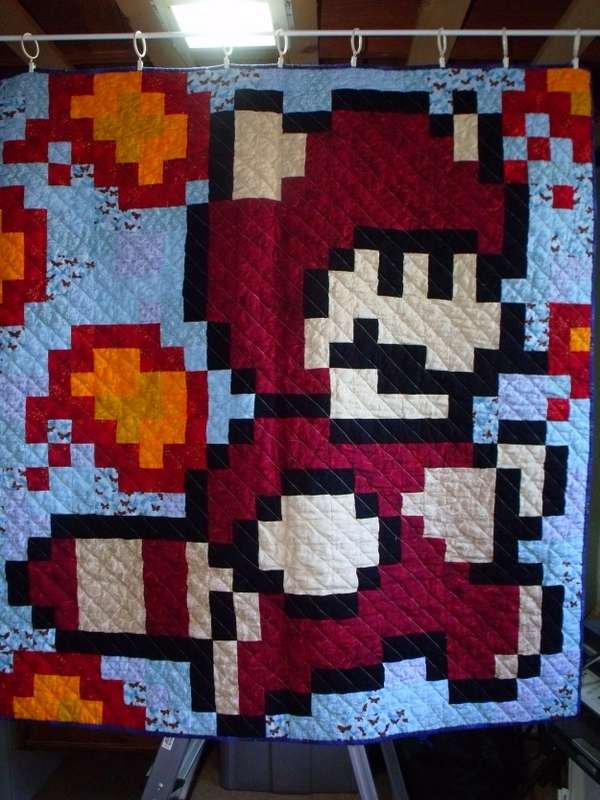 12 Geeky Quilts and Blankets