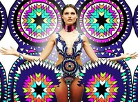 Chromatic Symmetrical Swimwear