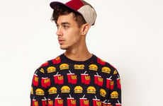 Funky Fast Food Sweaters
