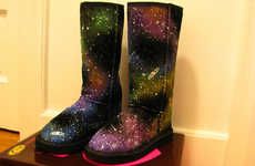 Glowing Constellation Boots
