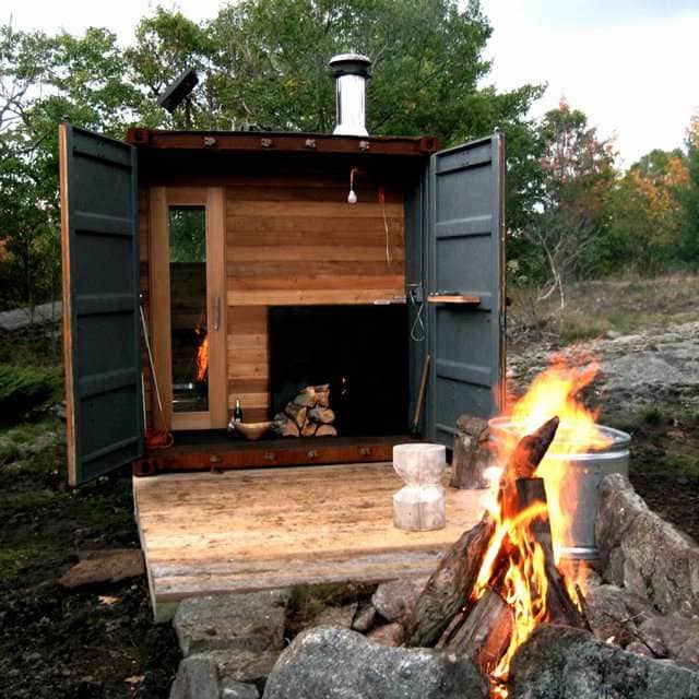Portable Steel Saunas