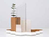 Geometric Puzzle Vases Image 2