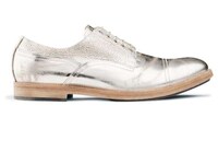 Metallic Derby-Inspired Shoes