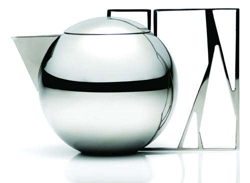 Sleek Steel Tea Sets