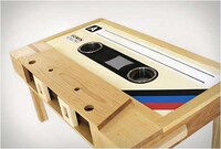 Nostalgic Cassette Tape Tables Image 4