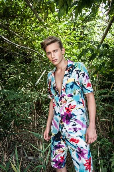 Botanical Pattern Menswear