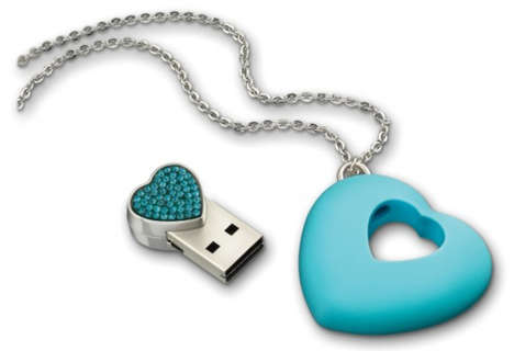 Elegant Hard Drive Necklaces