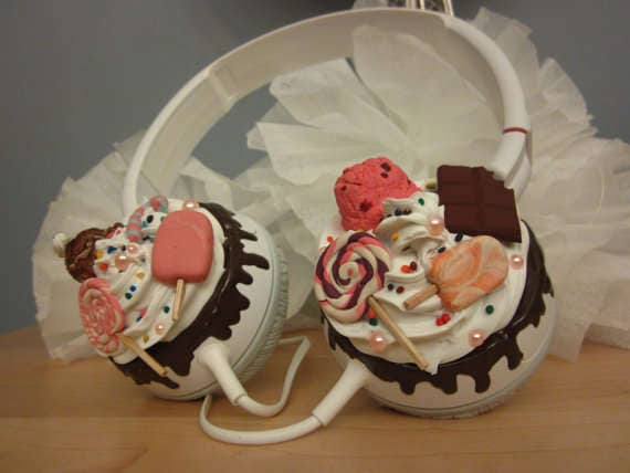 Candy-Clustered Headphones