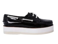 Stained Loafer Platforms Image 4