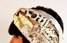 Textured Serpentine Turbans