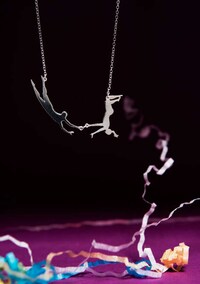 Delicate Flying Aerial Jewelry Image 2