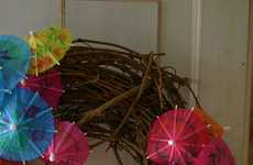 DIY Umbrella Wreaths