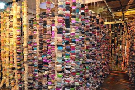 Towering Cupcake Installations