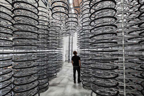 Towering Bike Installations