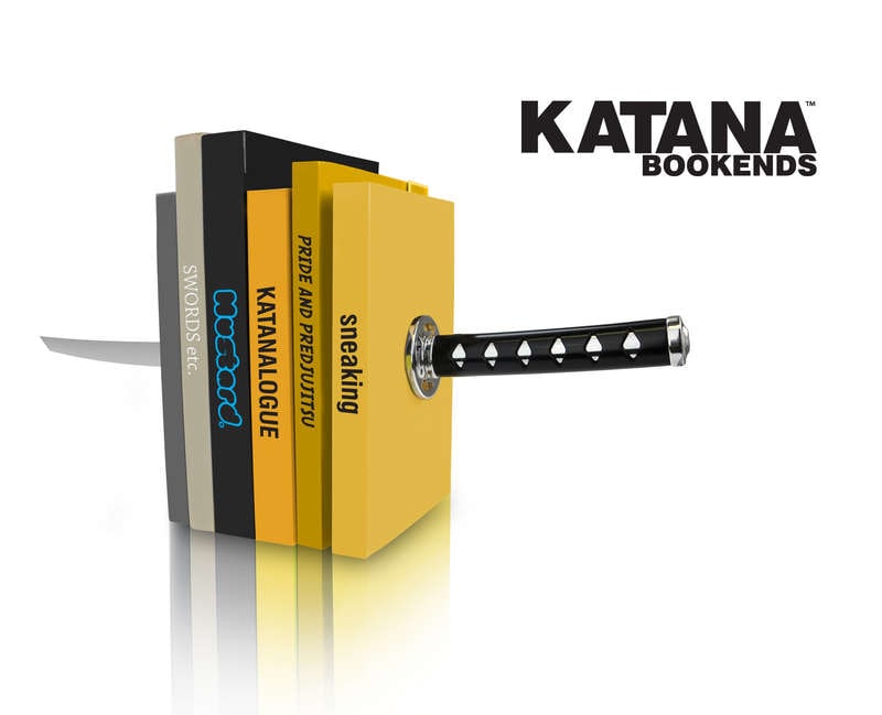 Samurai Sword Bookends