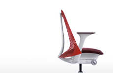 Back-Suspending Seating