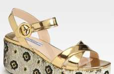 Glittery Botanic Wedges