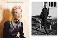 Grungy Streaked Hair Editorials Image 5
