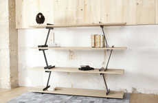 Wonky Woodsman Bookcases