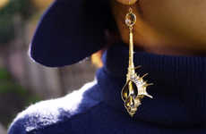 DIY Crustacean Earrings