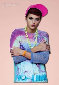 Androgynous Sea-Punk Editorials Image 7