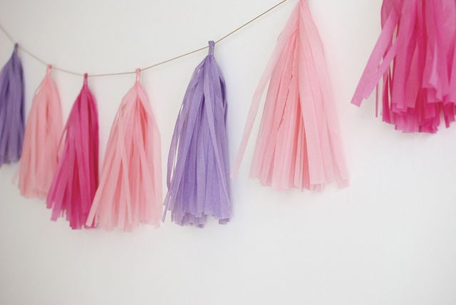 DIY Tassel Garland