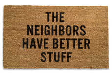 Punchy Coco-Fiber Doormats