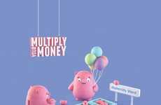 Living Piggy Bank Ads
