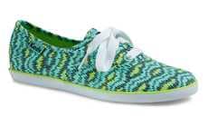 Jazzy Print Canvas Kicks