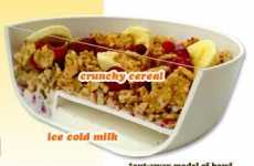 Sogginess Preventing Cereal Bowls