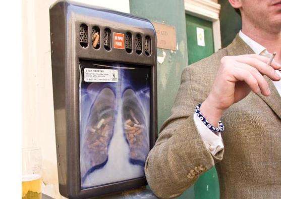 Interactive Anti-Smoking Ads