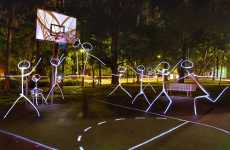 Athletic Light Graffiti