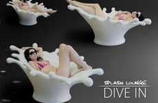 Milk Splatter Chairs