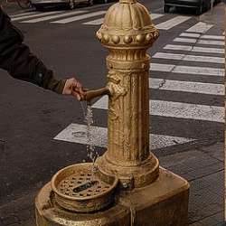 Gold Guerrilla Street Art