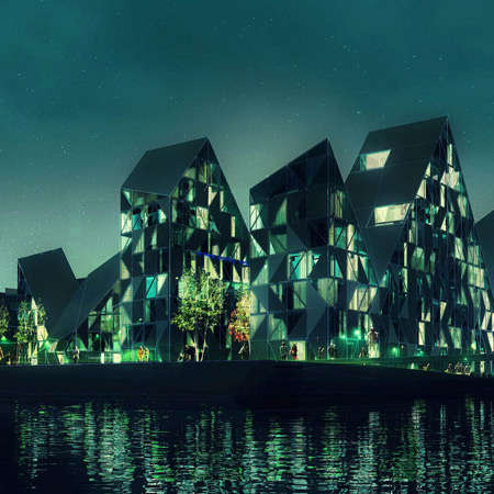 Glacier-Inspired Eco Architecture