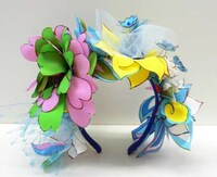 colorful headdresses by Julia Mogwitz for Smeilinener Image 2