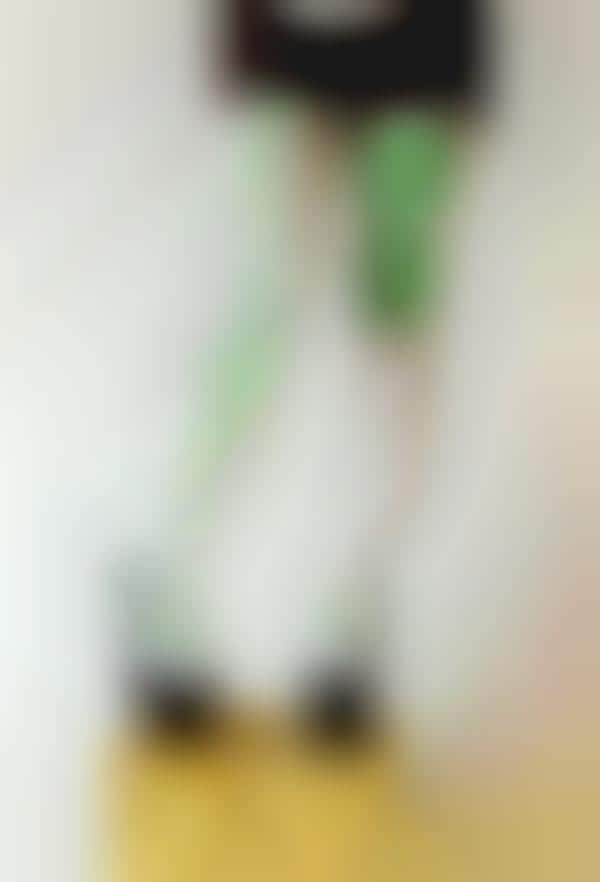Subway Patterned Legwear