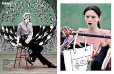 Illustrated Fashion Editorials
