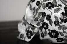 Blooming Cranium Sculptures