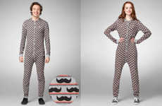 Manly Patterned Onesies