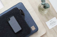 Upcycled Denim Gadget Covers