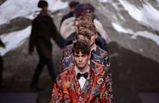 Decadent Tapestry-Inspired Menswear