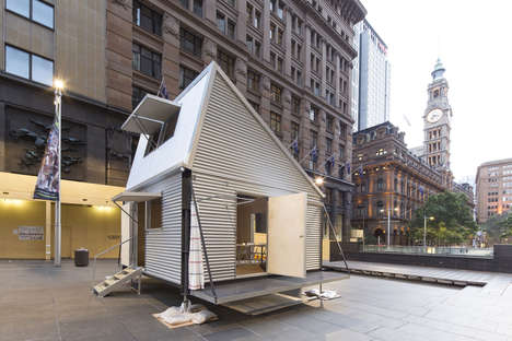 Resourceful Corrugated Cabins
