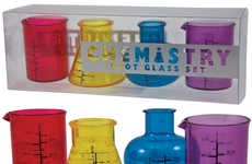 Science-Promoting Shot Glasses