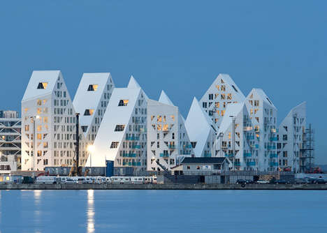Glacier-Inspired Buildings