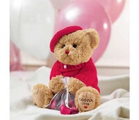 Chocolate Bearing Stuffed Teddies Image 2